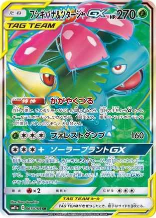 Venusaur & Snivy GX - 065/064 (065/064) Holofoil