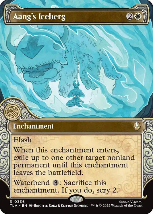 Aang's Iceberg (Showcase) (336) (Foil) [Avatar: The Last Airbender]