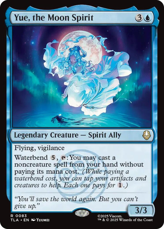 Yue. the Moon Spirit (83) (Foil) [Avatar: The Last Airbender]
