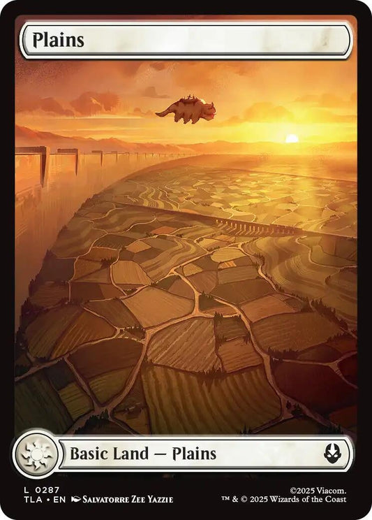 Plains (0287) (287) (Foil) [Avatar: The Last Airbender]