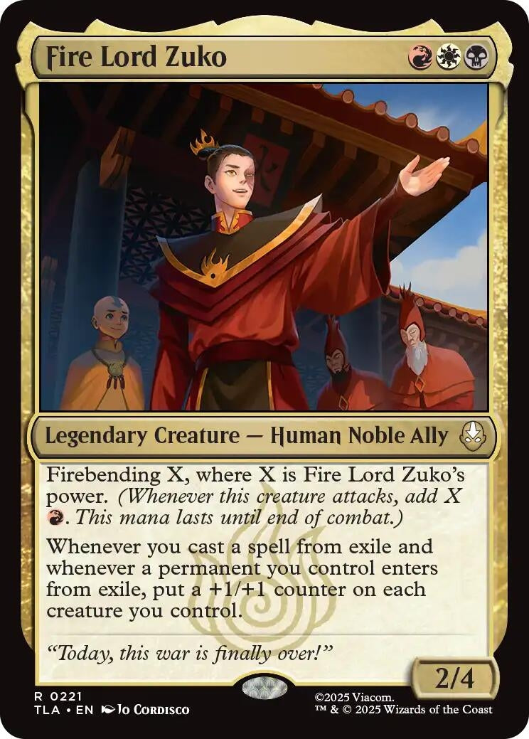Fire Lord Zuko (221) [Avatar: The Last Airbender]