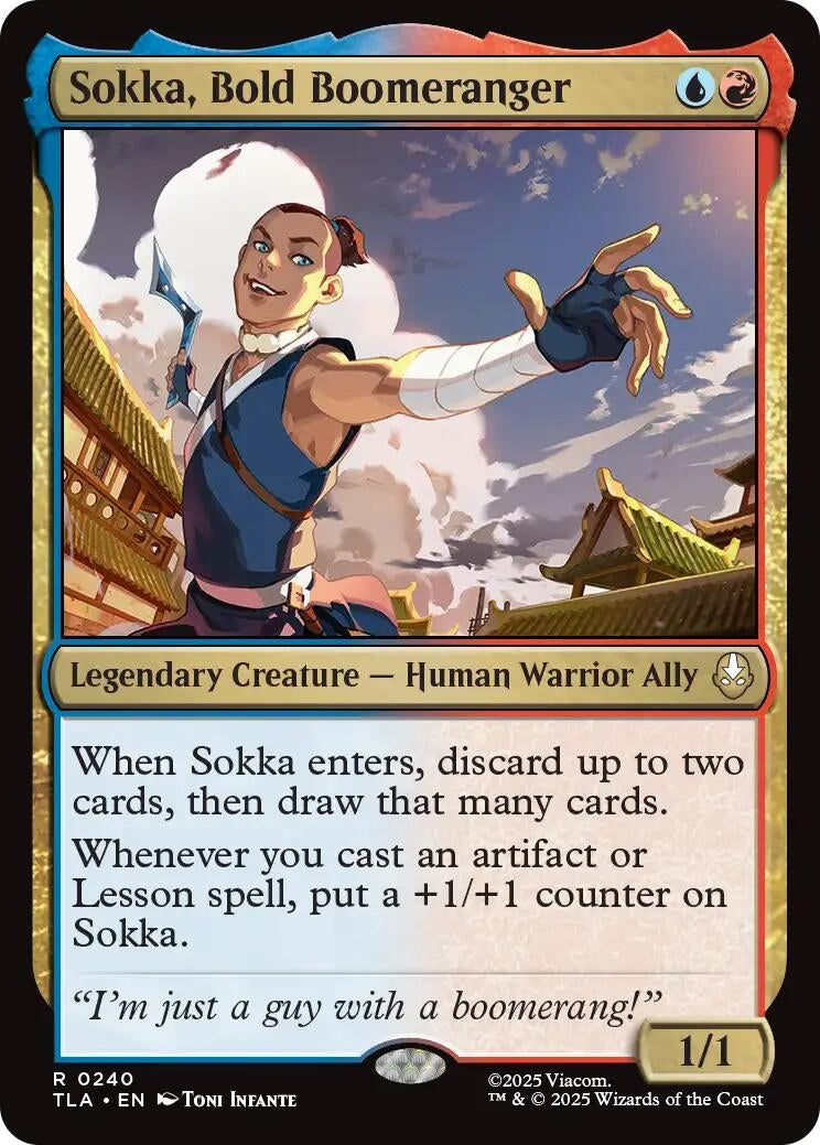 Sokka. Bold Boomeranger (240) [Avatar: The Last Airbender]