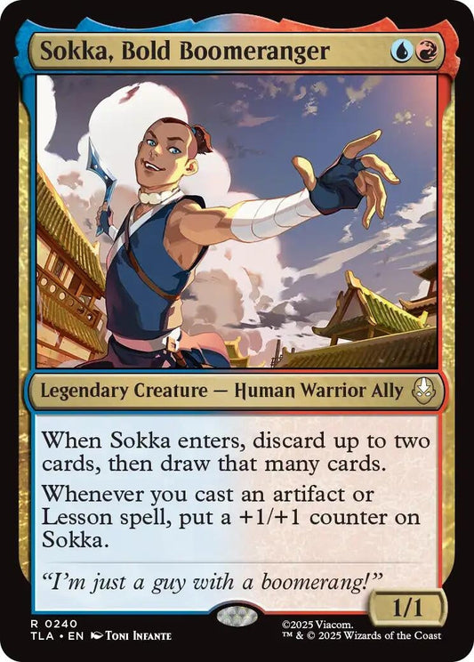 Sokka. Bold Boomeranger (240) [Avatar: The Last Airbender]