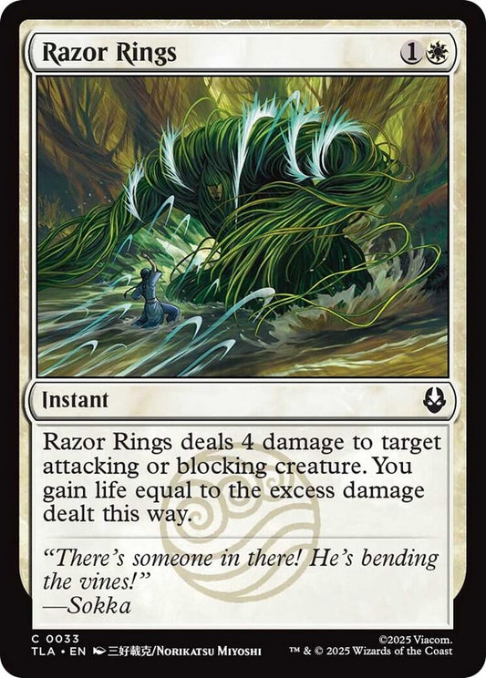 Razor Rings (33) (Foil) [Avatar: The Last Airbender]