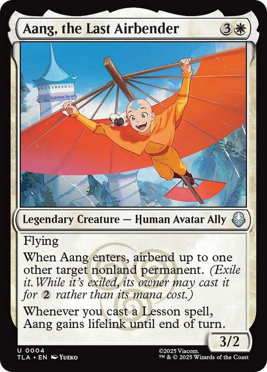 Aang. the Last Airbender (4) (Foil) [Avatar: The Last Airbender]
