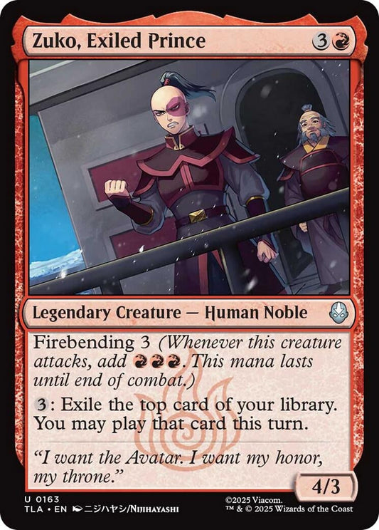 Zuko. Exiled Prince (163) [Avatar: The Last Airbender]