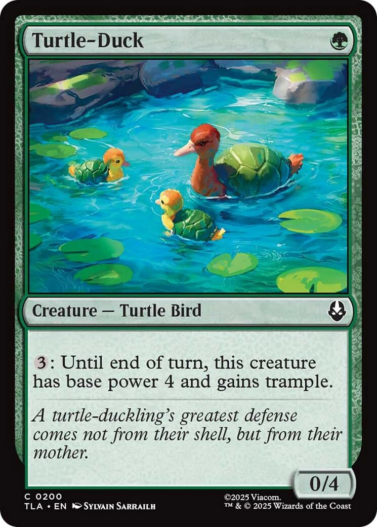 Turtle-Duck (200) (Foil) [Avatar: The Last Airbender]