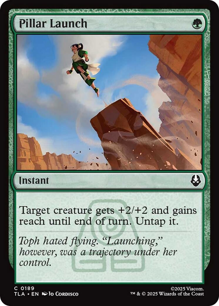 Pillar Launch (189) [Avatar: The Last Airbender]