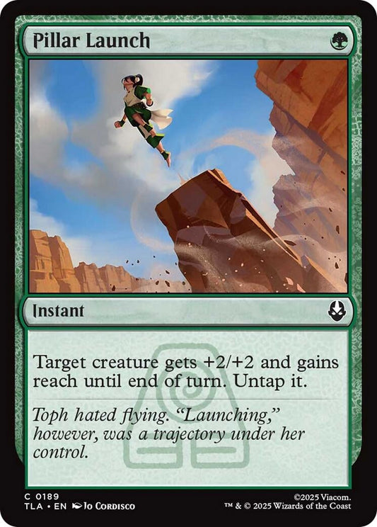 Pillar Launch (189) (Foil) [Avatar: The Last Airbender]