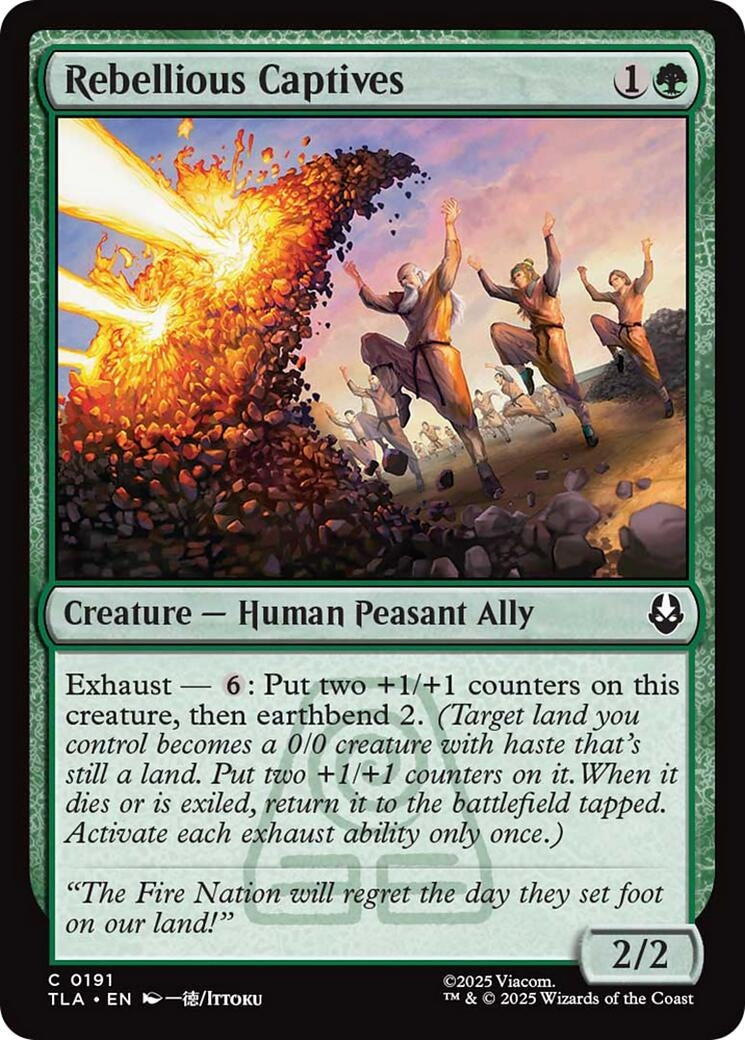Rebellious Captives (191) (Foil) [Avatar: The Last Airbender]