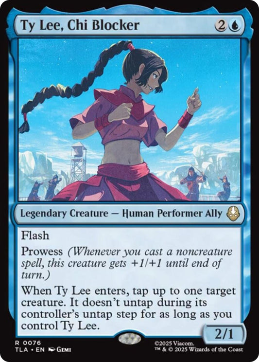 Ty Lee. Chi Blocker (76) (Foil) [Avatar: The Last Airbender]
