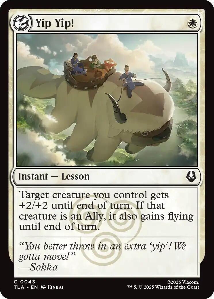 Yip Yip! (43) (Foil) [Avatar: The Last Airbender]