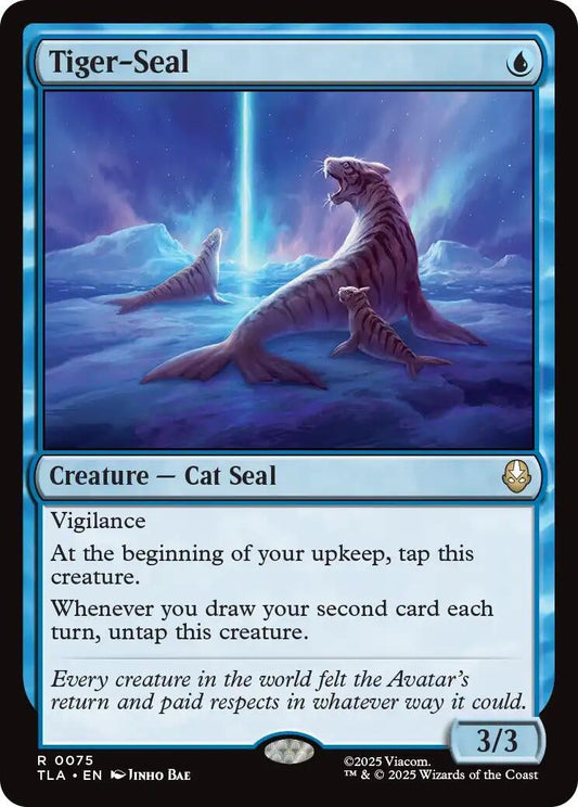 Tiger-Seal (75) (Foil) [Avatar: The Last Airbender]
