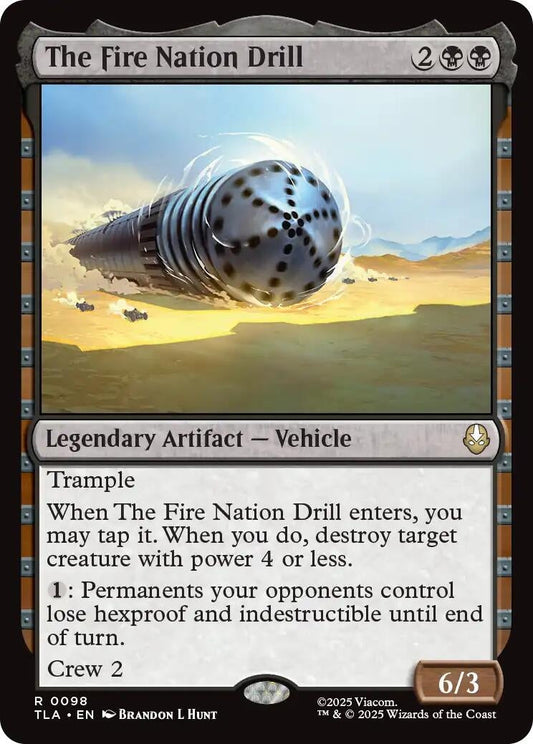 The Fire Nation Drill (98) (Foil) [Avatar: The Last Airbender]