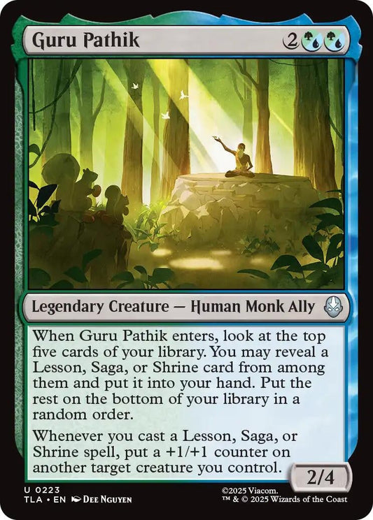 Guru Pathik (223) (Foil) [Avatar: The Last Airbender]