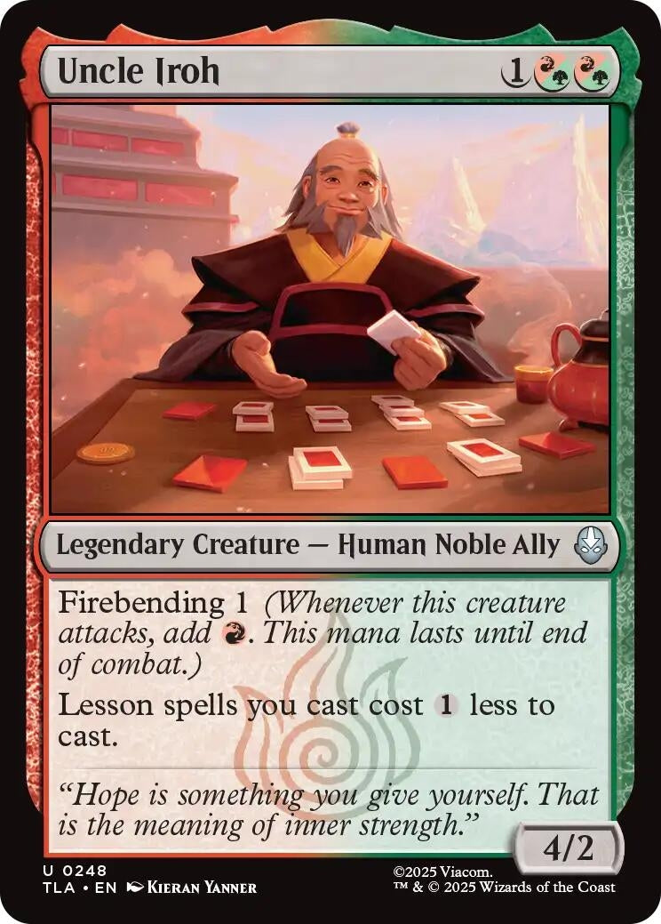 Uncle Iroh (248) (Foil) [Avatar: The Last Airbender]