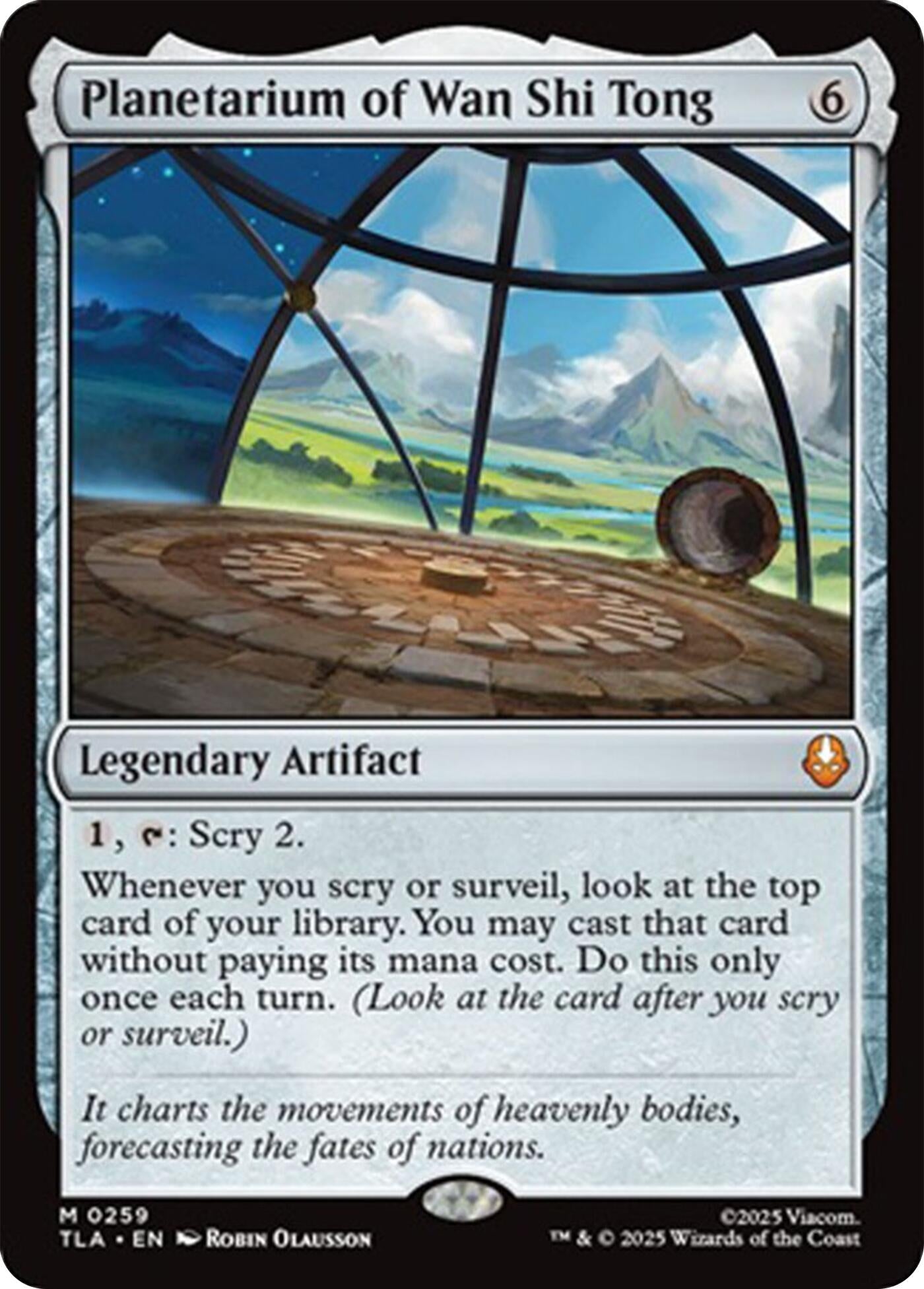 Planetarium of Wan Shi Tong (259) (Foil) [Avatar: The Last Airbender]