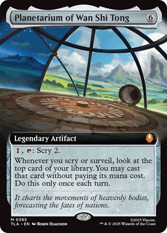 Planetarium of Wan Shi Tong (Extended Art) (385) (Foil) [Avatar: The Last Airbender]