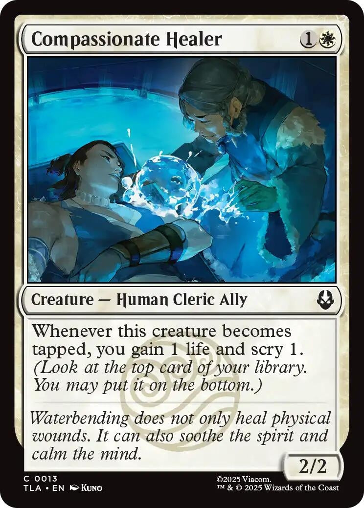 Compassionate Healer (13) (Foil) [Avatar: The Last Airbender]