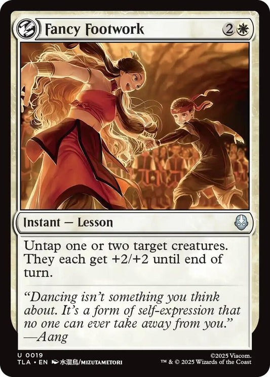 Fancy Footwork (19) (Foil) [Avatar: The Last Airbender]