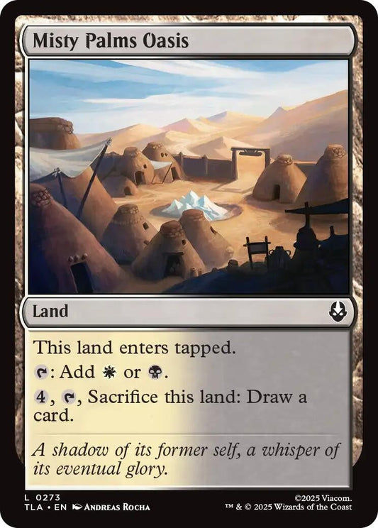 Misty Palms Oasis (273) (Foil) [Avatar: The Last Airbender]