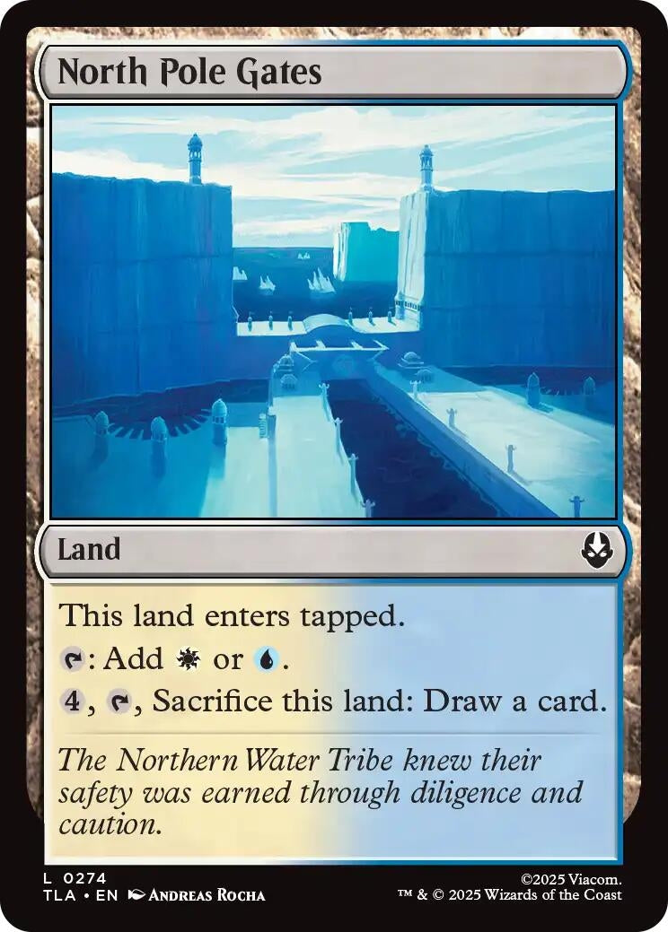 North Pole Gates (274) (Foil) [Avatar: The Last Airbender]