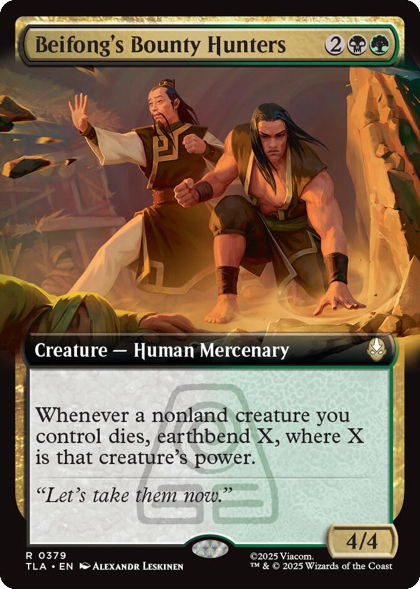 Beifong's Bounty Hunters (Extended Art) (379) (Foil) [Avatar: The Last Airbender]