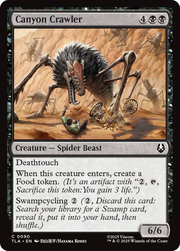 Canyon Crawler (90) (Foil) [Avatar: The Last Airbender]