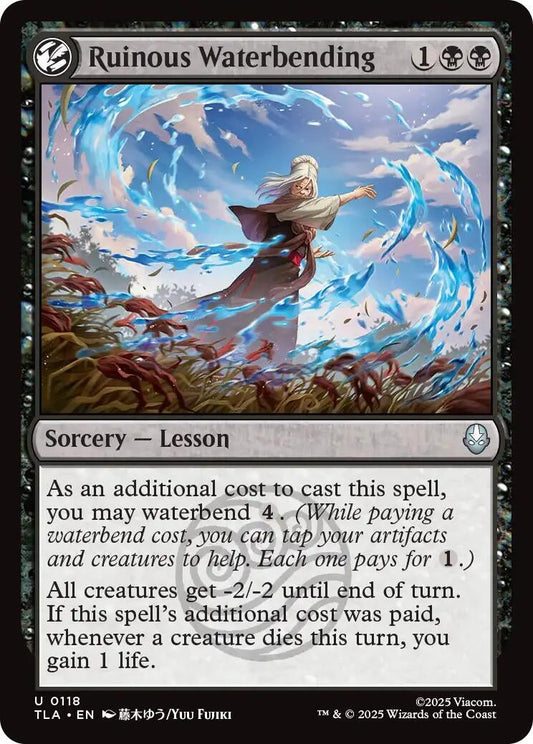 Ruinous Waterbending (118) (Foil) [Avatar: The Last Airbender]