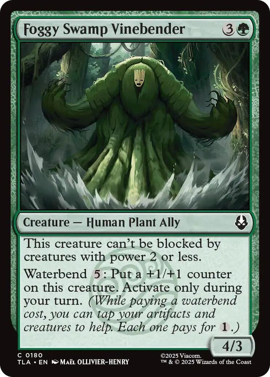 Foggy Swamp Vinebender (180) (Foil) [Avatar: The Last Airbender]