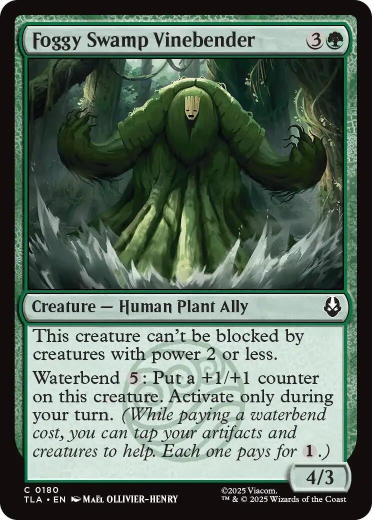Foggy Swamp Vinebender (180) [Avatar: The Last Airbender]
