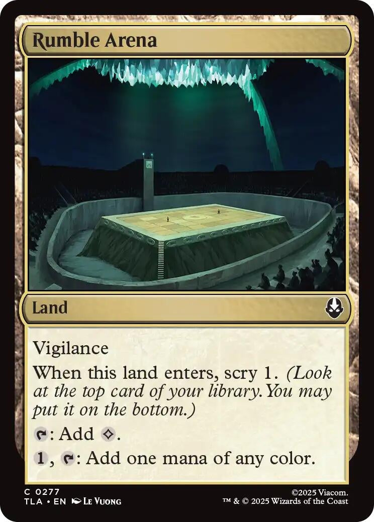 Rumble Arena (277) (Foil) [Avatar: The Last Airbender]
