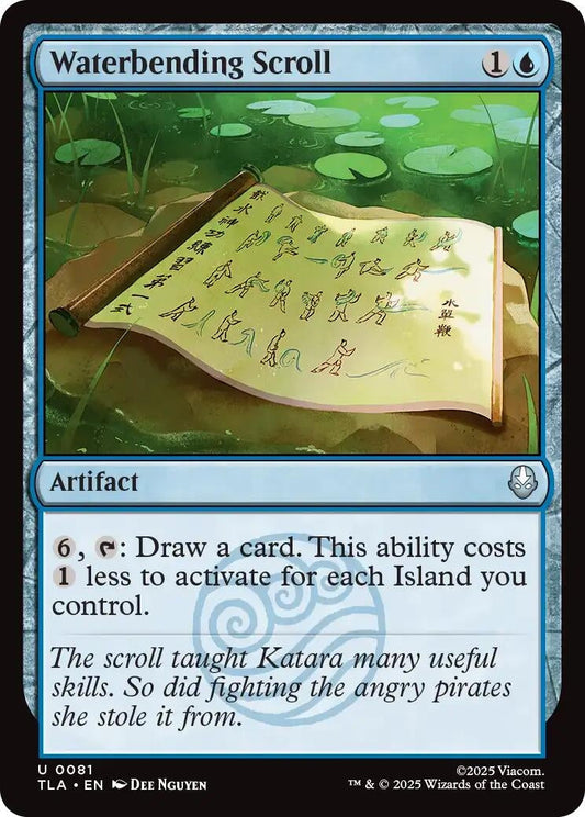 Waterbending Scroll (81) (Foil) [Avatar: The Last Airbender]