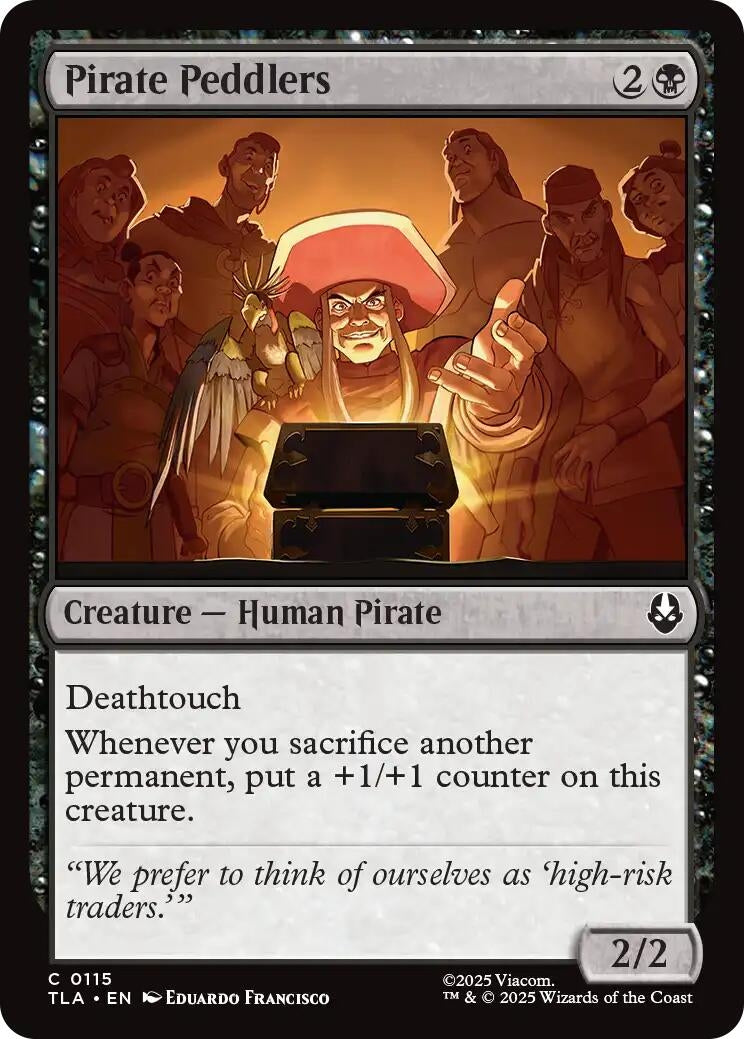 Pirate Peddlers (115) (Foil) [Avatar: The Last Airbender]