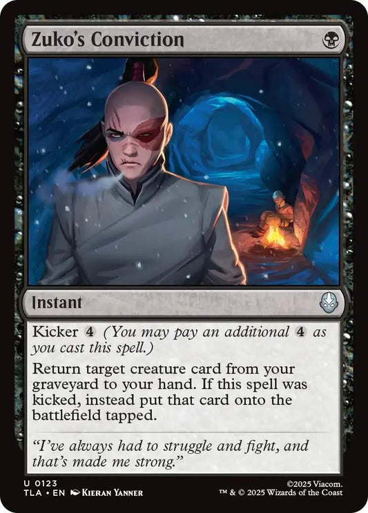 Zuko's Conviction (123) (Foil) [Avatar: The Last Airbender]