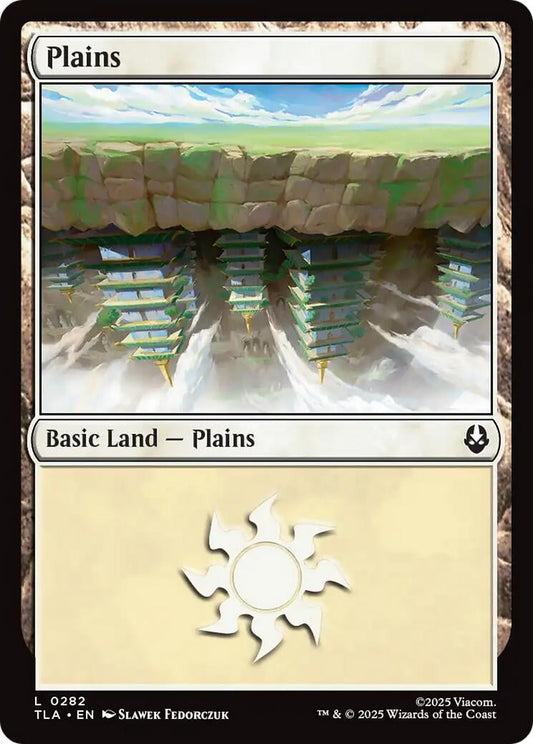 Plains (0282) (282) (Foil) [Avatar: The Last Airbender]